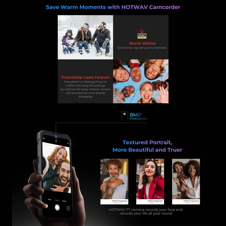 HOTWAV T7 Rugged Phone, 6280mAh, 6.52 inch Android 13 MT8788 Octa Core, Network: 4G, OTG, 4GB+128GB HOTWAV T7 Rugged Phone, 6280mAh, 6.52 inch Android 13 MT8788 Octa Core, Network: 4G, OTG, 4GB+128GB